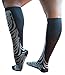 Xpandasox Women's Plus Size/Lymphedema Cotton Blend Zebra/Solid Knee High Socks