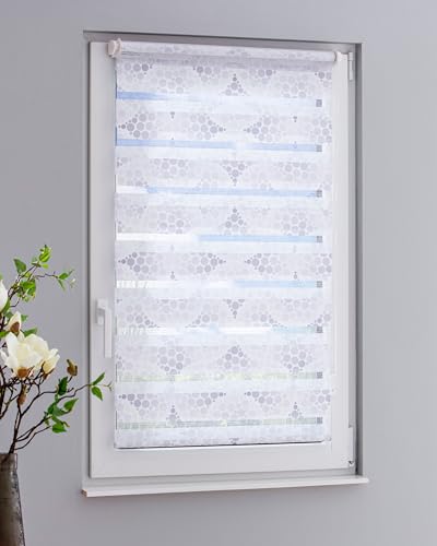 DECOLIA by Garesa Duo Rollo - Doppelrollo Klemmfix ohne Bohren 85 x 150 cm...