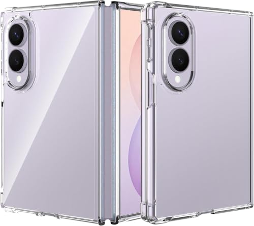 Gosento For Galaxy Z Fold8 �P�[�X �N���A ���� TPU+PC�f�� ���΂݂Ȃ� �ω��� �ϏՌ� �S�ʕی� �C�菝�h�~ �w��h�~ �����h�~ �ی�J�o�[ (�N���A)