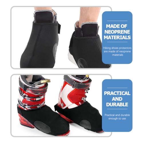Baluue 1 Par Cubrezapatillas para Esquí Resistente al Viento y Portátil miniatura 6
