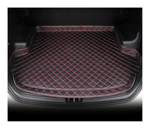 Tapis de coffre pour CX-9 2021 finition premium sur mesure style sport noir rouge