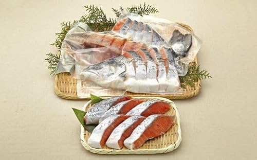 [高島屋選定品] 銀鮭一尾 宮城県産 姿切身 2号サイズ 4731548 [ 髙島屋 の包装紙でお届け ]