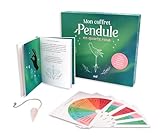 Mon Coffret Pendule en quartz rose - Découvrez les mystères de la radiesthésie : Un pendule divinatoire en pierre naturelle certifiée, un livre d'initiation et 10 planches