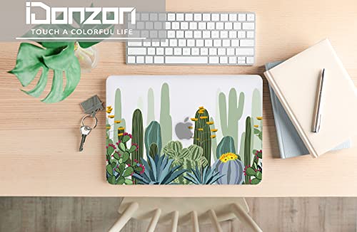 Image of MacBook Pro 13 inch Case 2012-2015 Release, 3D Effect Matte See Through Hard Case Cover Only Compatible MacBook Pro 13 with Retina Display (A1502 /A1425, NO CD-ROM Drive) - Cactus Pattern