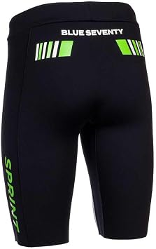 blueseventy Men's Sprint Buoyancy Shorts (Black, Medium, Blue Seventy)