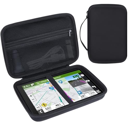 Peyyargo Dura Protectora Funda Compatible con 8 a 10 Pulgadas Garmin Dēzl LGV810/ 820/800/ DriveSmart 86/ Camper 1095/895/ 1090/ Tread 2 GPS pour Camion