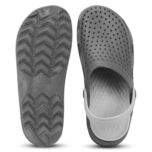 Image of Aqualite AL-636 Clogs Men | Classic Men Clogs Lightweight Slip-On Mens Clogs Casual Comfortable Clogs for Men | Men Clogs Footwear Men's Clogs & Mules