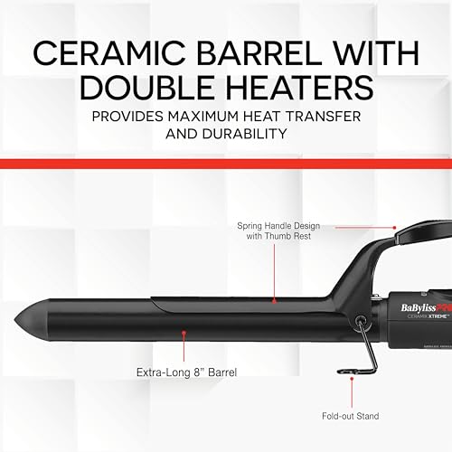 BaBylissPRO Ceramix Xtreme Extra Long Ceramic Curling Iron