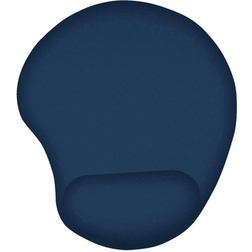 Trust BigFoot Mouse Mat with Wrist Support, Ergonomic Mouse Pad, Prevents Wrist Strain, 236 x 205 mm, Microfiber Surface, Gel Wrist Rest, Non Slip Mat for Home Office, Computer, Laptop - Blue