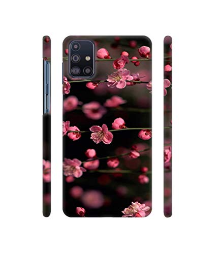 Image of Amazon Brand - Solimo Designer Pink Flowers 3D Printed Hard Back Case Mobile Cover for Samsung Galaxy M31s