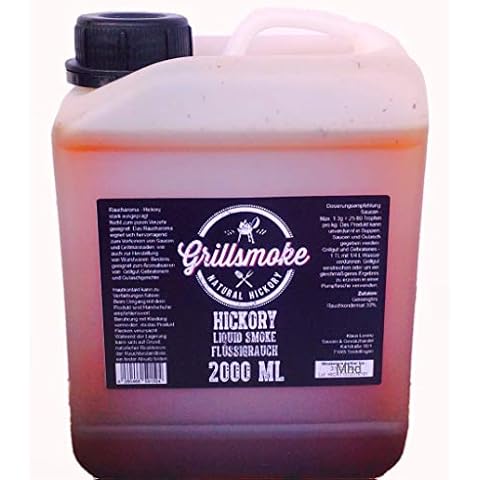 Grillsmoke® Flüssigrauch, Liquid Smoke Hickory pur 2L ohne Zusatzstoffe Cover