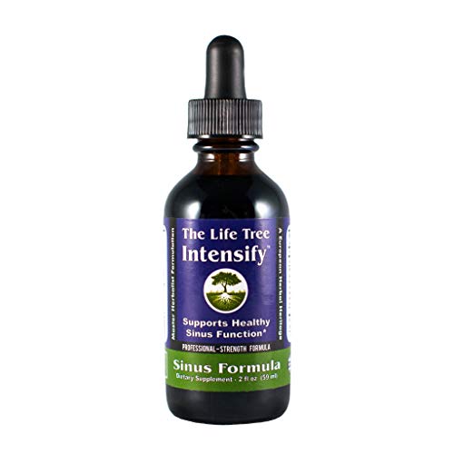The Life Tree Intensify - Natural Sinus Support | Professional Strength | Promotes Breathing Easier Within just Seconds of use - 2 fl. oz Bottle.