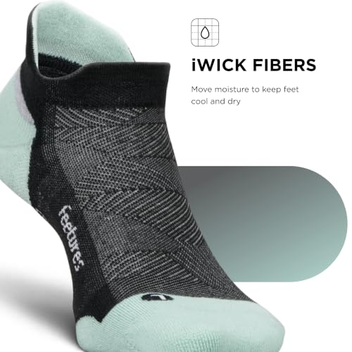 Image of Feetures Elite Max Cushion No Show Tab Ankle Sock