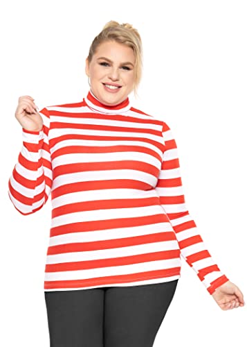 Image of Womens Turtle Neck | Long Sleeve and Sleeveless Top | Plus Size XL-7X | Tops Women White Turtleneck Women