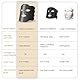 LED Maske Gesicht, 660nm&850nm Silikon Rotlichtlampe Gesicht, 222Chips Rotlicht Maske Gesicht mit 10/15/20 Timer, 5 Helligkeitsstufen Red Light für Gesicht