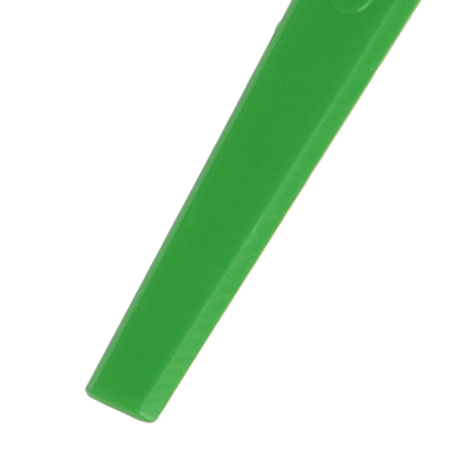 Cocoarm Lame di Ricambio per Tosaerba in Plastica da 100 Pezzi, 20 X 84 Mm, a Forma di Zucca, Resistenti all'Usura, Facili da Installare, per Tosaerba, Potatura da Giardino. (Green)
