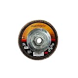 3M Cubitron II Flap Disc 967A, T29 Giant 4-1/2' x 5/8-11, 80+ Manufacturer Grade, Y-Weight (Pack of...