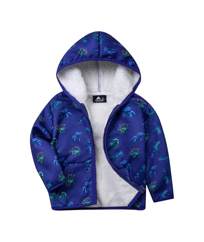 Image of V VALANCH Toddler Fleece Jacket Boys Girls Zip Up Hoodie Sweatshirt