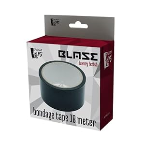 Blaze bondage tape 18m red