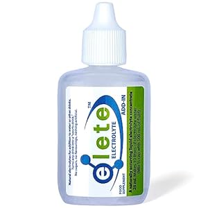elete Electrolytes | Hydration Drops | Rehydration Drink | Trace Mineral Drops | Recovery | Sports Drink | 25ml Refill Bottle | Makes 10 Litres | Zero Calories | Zero Sugar