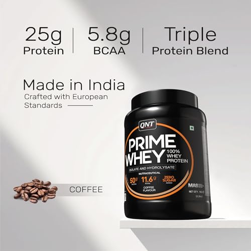 QNT Prime Whey Protein Powder – Coffee 25g - Image 6