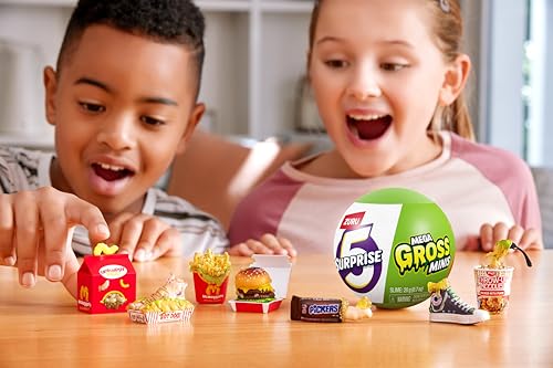 5 SURPRISE Mega Gross Mini, Mystery Collectible Capsule Toy, Surprise Toy (2 Pack)