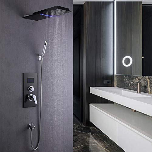 Robinet multifonction brossé encastré de qualité supérieure pour douche - 3