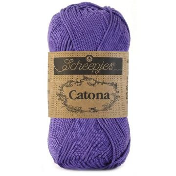 Scheepjes - Scheepjes Catona 508 Deep Amethyst Yarn - 1x25g