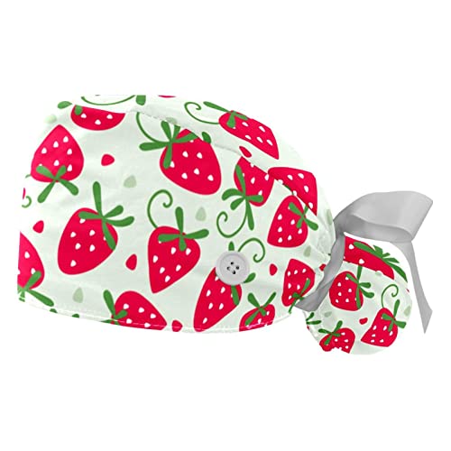 Casquettes de Travail Respirantes JDEZ - Lot de 2 Chapeaux Bouffants anti-transpiration