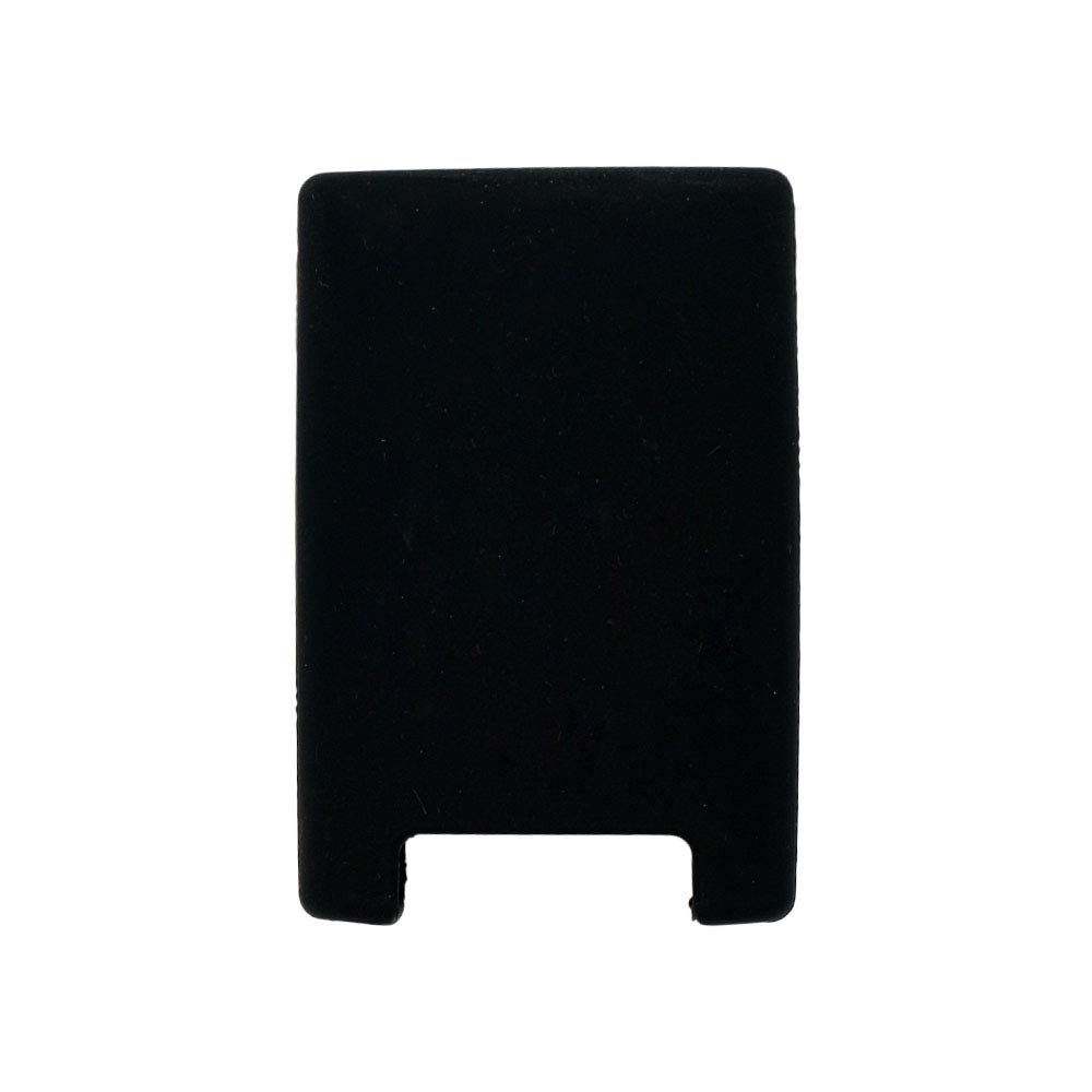 SEGADEN Silicone Cover Protector Case Holder Skin Jacket Compatible with CADILLAC CHEVROLET 4 Button Smart Remote Key Fob CV4773 Black
