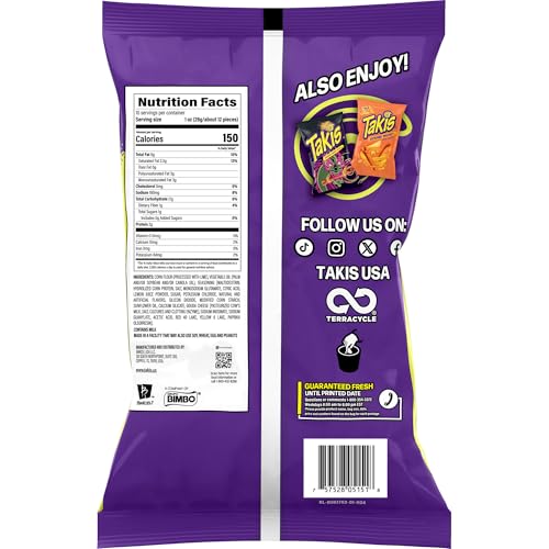 Paqui Fiery Chile Limon Tortilla Chips product image