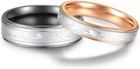 Global Jewelry Titanium Stainless Steel We Love Each Other Wedding Band Set Anniversary/engagement/promise/couple Ring Best Gift
