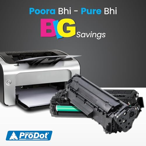 ProDot Kobra 3688 Laser Toner Powder Compatible with HP 35A, 36A, 88A, 78A, 83A, 85A & Canon 337, 912, 925 Toner Cartridges (Pack of 12)