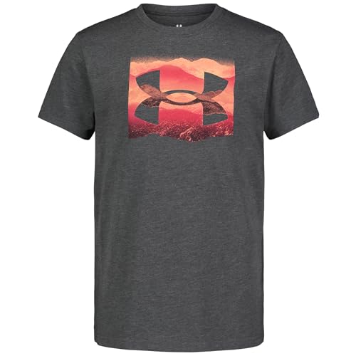 Image of Under Armour Boys' Short Sleeve Graphic T-Shirt, Soft & Comfortable, Outdoor Collection