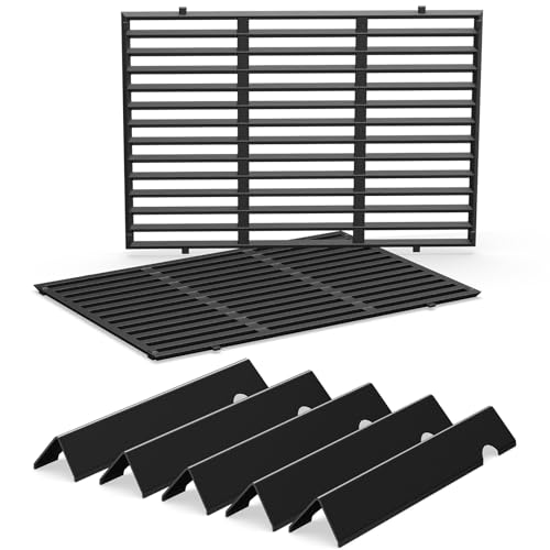 QuliMetal Genesis II Flavorizer Bars & Genesis II Grill Grates for Weber Genesis II Grill Parts