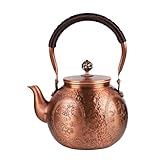 Copper Tea Kettle Teapot for Stovetop Handmade Solid Thick.....