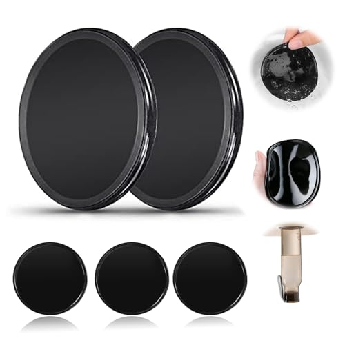 5 tappetini antiscivolo per auto, cruscotto auto, antiscivolo, lavabili in gel di silicone, per tenere il telefono cellulare, chiavi, occhiali da sole monete