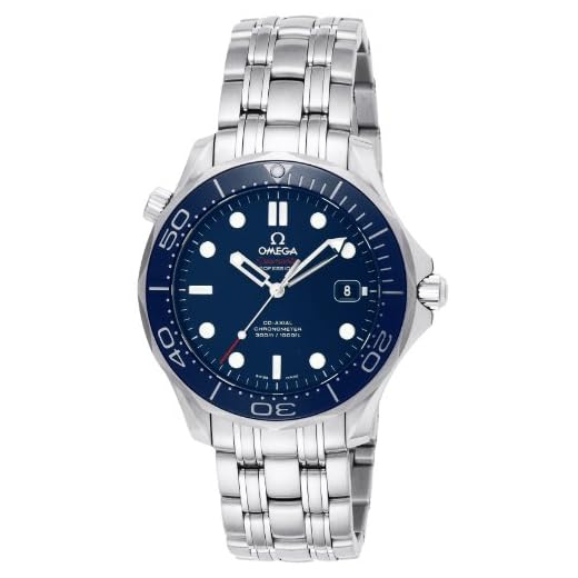 Omega da uomo 41 mm con cinturino e cassa in acciaio orologio automatico analogico 21230412003001