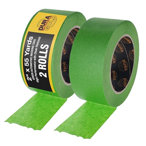 Dura-Gold Green Automotive Masking Tape (2 Rolls)