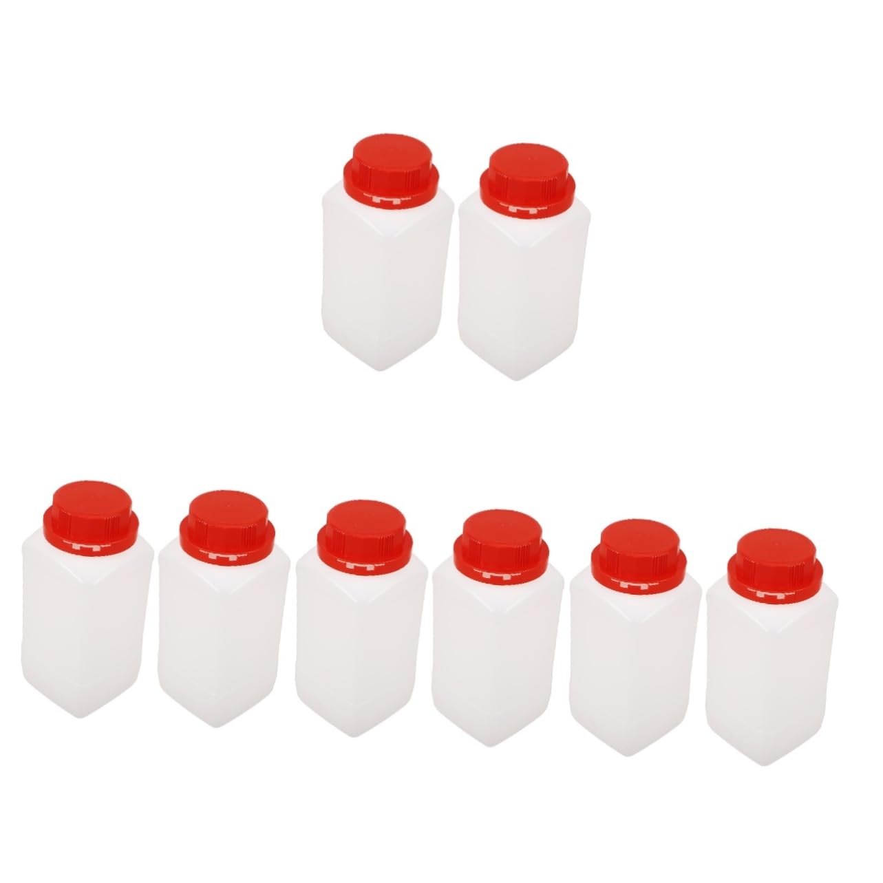 Ciieeo 4 Sätze Reagenzflasche Größe Reagens Leer Container Chemisch Medizinflaschen Pe-flaschen Flasche Mit Flüssiger Medizin Flüssige Flaschen Chemikalienbehälter Plastik 2 Stück * 4