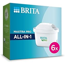 Filtro Brita Como Funciona Brita Cartuchos filtrantes para jarras, 6 meses de agua filtrada, blanco, talla única