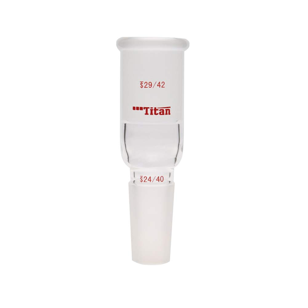 Glass Reducing Connecting Adapter from 34/45 Outer to 24/40 Inner Glass Joint Lab Glassware — Amazon image 10