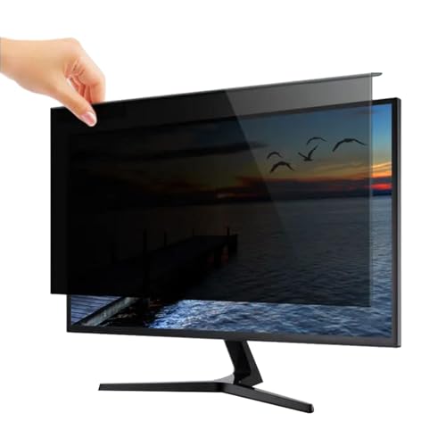 TBLOTYD Hanging Privacy Film, Anti-Blue Light Spy Screen Protector, Anti-Privacy Filter Widescreen Computer Protective Cover,