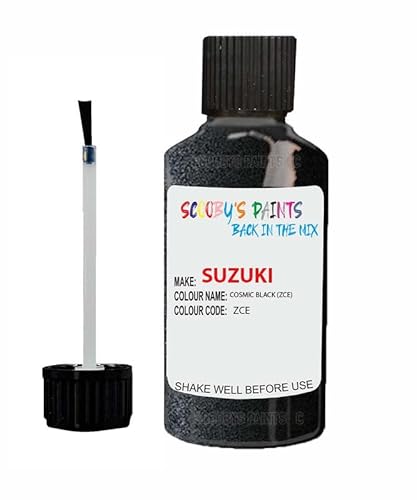 Scoobys Paints Back In The Mix Cosmic Black Touch Up Paint For Suzuki Zce Metallic