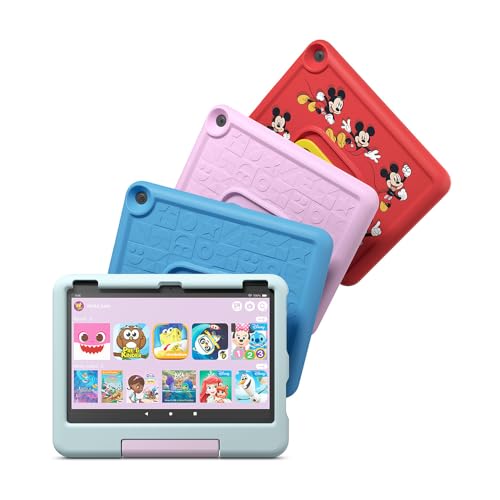 Image of Amazon Kid-Proof Case for Fire HD 10 tablet (Only compatible with 13th generation tablet, 2023 release) - Disney Princess