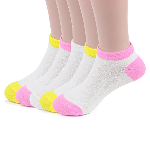Winner's Choice Girls 5 and 6-Pack Low-Cut Socks