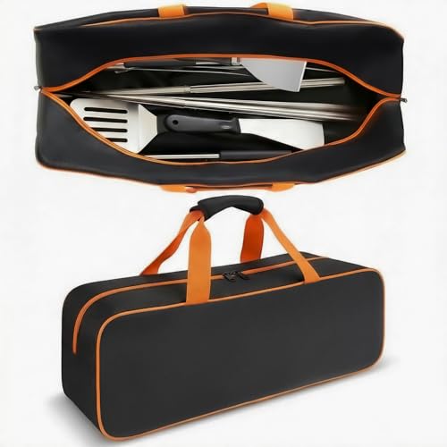 Bolsa para herramientas de parrilla resistente y de gran capacidad miniatura 1
