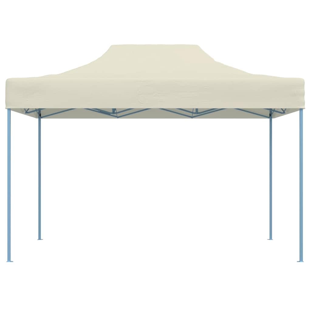 Genérico Carpa Plegable Profesional Acero Color Crema 3x4 m,Casa y jardín,Jardín,Artículos de Exterior,Estructuras de Exteriores,Carpas y cenadores-48892