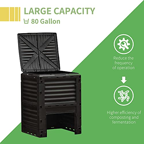 Outsunny-Garden-Compost-Bin-80-Gallon-Outdoor-Large-Capacity-Composter-Fast-Create-Fertile-Soil-Aerating-Box-Easy-Assembly-Yellow
