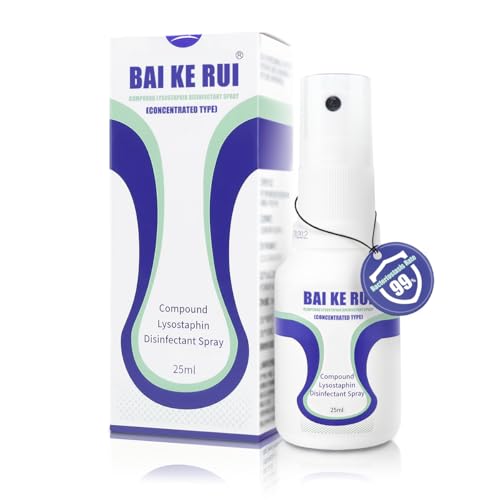 Hefo Spray desinfectante médico para heridas purulentas, enzima biológica, sin antibióticos y sin resistencia, promueve la curación, actúa a 37 °C y en heridas purulentas, concentrado de 25 ml